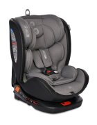 LORELLI Scaun auto pentru copii cu isofix Ares i-Size si rotativ 360 grade 0 luni-12 ani Grey
