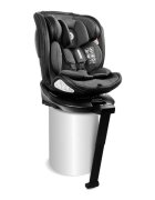 LORELLI Scaun auto pentru copii Estate Grey i-Size isofix baza rotativa picior de sprijin 0 luni-12 ani 40-150 cm