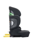 LORELLI Scaun auto pentru copii Growgo Black cu isofix pliabil protectii laterale extensibile tetiera reglabila 100-150 cm 3-12 ani