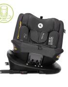 LORELLI Scaun auto pentru copii Imola Black i-Size isofix rotativ 0 luni-12 ani 40-150 cm