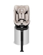 LORELLI Scaun auto pentru copii Perseus Beige i-Size isofix baza rotativa picior de sprijin EPS Memory panou de ventilatie SPS 0 luni-12 ani 40-150 cm