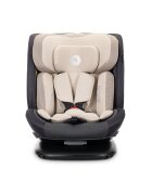LORELLI Scaun auto pentru copii Sagitta Beige i-Size rotativ 360 protectie laterala SPS spatar reglabil 0-12 ani 40-150 cm SPS