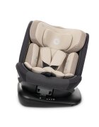 LORELLI Scaun auto pentru copii Sagitta Beige i-Size rotativ 360 protectie laterala SPS spatar reglabil 0-12 ani 40-150 cm SPS