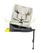 LORELLI Scaun auto pentru copii Solaris Beige 40-150 cm i-Size isofix picior de sprijin rotativ 360 0 luni-12 ani