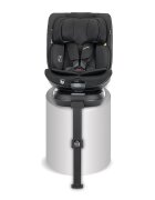 LORELLI Scaun auto pentru copii Solaris Black 40-150 cm i-Size isofix picior de sprijin rotativ 360 0 luni-12 ani