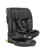 LORELLI Scaun auto pentru copii Solaris Black 40-150 cm i-Size isofix picior de sprijin rotativ 360 0 luni-12 ani
