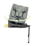 LORELLI Scaun auto pentru copii Solaris Green 40-150 cm i-Size isofix picior de sprijin rotativ 360 0 luni-12 ani