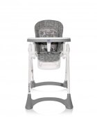 LORELLI Scaun de masa Campanella reglabil 6-36 luni Grey Candy