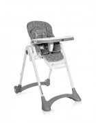 LORELLI Scaun de masa Campanella reglabil 6-36 luni Grey Candy