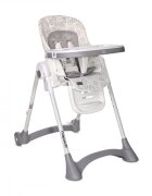 LORELLI Scaun de masa Campanella reglabil 6-36 luni White Fluff