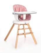 LORELLI Scaun de masa cu sezut rotativ Napoli 3 in 1 Pink Bears