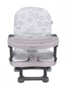 LORELLI Scaun de masa Ego Plus Booster pliabil si reglabil White Fluff
