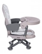 LORELLI Scaun de masa Ego Plus Booster pliabil si reglabil White Fluff