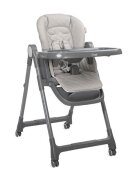 LORELLI Scaun de masa inalt pentru copii Chef Beige Leather 3 in 1 reglabil in mutiple pozitii dotat cu roti si suport pentru picioare