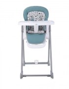 LORELLI Scaun de masa Party reglabil cadru din aluminiu Arctic Blue Leather