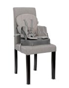 LORELLI Scaun de masa pentru copii Siesta Beige Leather 3 in 1 cu suport pentru picioare tavita detasabila si centuri de siguranta
