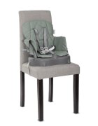 LORELLI Scaun de masa pentru copii Siesta Green Leather 3 in 1 cu suport pentru picioare tavita detasabila si centuri de siguranta