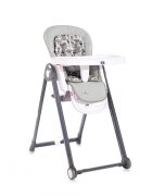 LORELLI Scaun de masa reglabil Party cu cadru din aluminiu Cool Grey Leather