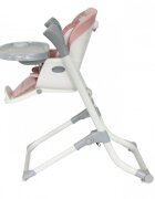 LORELLI Scaun de masa si leagan electric Ventura Peach Beige Stars