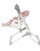 LORELLI Scaun de masa si leagan electric Ventura Peach Beige Stars