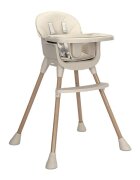 LORELLI Scaun inalt de masa pentru copii Vanilla Beige 3 in 1 varsta 6 luni - 6 ani greutate admisa 26 kg