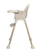 LORELLI Scaun inalt de masa pentru copii Vanilla Beige 3 in 1 varsta 6 luni - 6 ani greutate admisa 26 kg