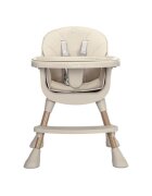 LORELLI Scaun inalt de masa pentru copii Vanilla Beige 3 in 1 varsta 6 luni - 6 ani greutate admisa 26 kg