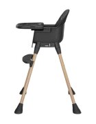 LORELLI Scaun inalt de masa pentru copii Vanilla Black 3 in 1 varsta 6 luni - 6 ani greutate admisa 26 kg