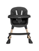 LORELLI Scaun inalt de masa pentru copii Vanilla Black 3 in 1 varsta 6 luni - 6 ani greutate admisa 26 kg