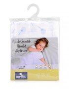 LORELLI Scutec pled din muselina 80x80 cm Aquatic Floral