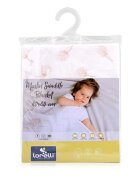 LORELLI Scutec pled din muselina 80x80 cm Rose Floral
