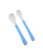 LORELLI Set 2 lingurite cu varf moale 6 luni+ Blue