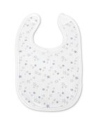 LORELLI Set 3 bavete din bumbac pentru nou-nascut inchidere cu velcro potrivit pentru hranire si in perioada eruptiei dentare 0 luni+ Blue