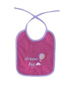LORELLI Set 7 bavete bumbac 23 x 20 cm inchidere cu snur fetite