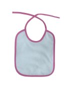 LORELLI Set 7 bavete bumbac 23 x 20 cm inchidere cu snur fetite