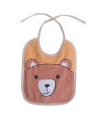 LORELLI Set 7 bavete bumbac 23 x 20 cm inchidere cu snur unisex