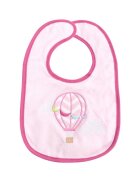 LORELLI Set 7 bavete bumbac si peva 30 x 19 cm inchidere cu banda velcro fetite