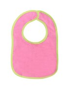 LORELLI Set 7 bavete bumbac si peva 30 x 19 cm inchidere cu banda velcro fetite