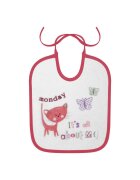 LORELLI Set 7 bavete zilele saptamanii small bumbac inchidere cu snur Girl