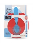 LORELLI Set castron cu capac si lingurita Blue