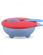 LORELLI Set castron cu capac si lingurita Blue