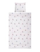 LORELLI Set lenjerie pat 3 piese bumbac ranforce Cosy Aeroplane Blue