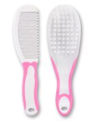 LORELLI Set pieptan cu perie pink