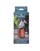 LORELLI Suport de pahar Negru pentru carucior