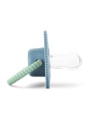 LORELLI Suzeta forma rotunda din silicon moale 0 luni+ Blue