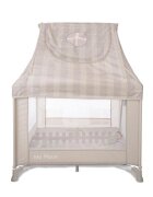 LORELLI Tarc de joaca pentru copii My Place Beige tip casuta 100 x 100 x 125 cm