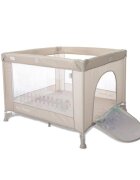LORELLI Tarc de joaca pentru copii My Place Beige tip casuta 100 x 100 x 125 cm
