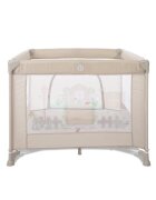 LORELLI Tarc de joaca pentru copii My Place Beige tip casuta 100 x 100 x 125 cm