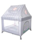 LORELLI Tarc de joaca pentru copii My Place Grey tip casuta 100 x 100 x 125 cm