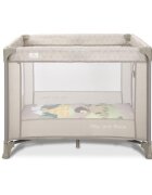 LORELLI Tarc de joaca Play N Relax Beige Camping 100x100x75 cm deschidere laterala cu fermoar geanta de transport